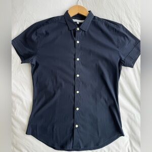 Parke & Ronen Navy Blue Men's Shirt